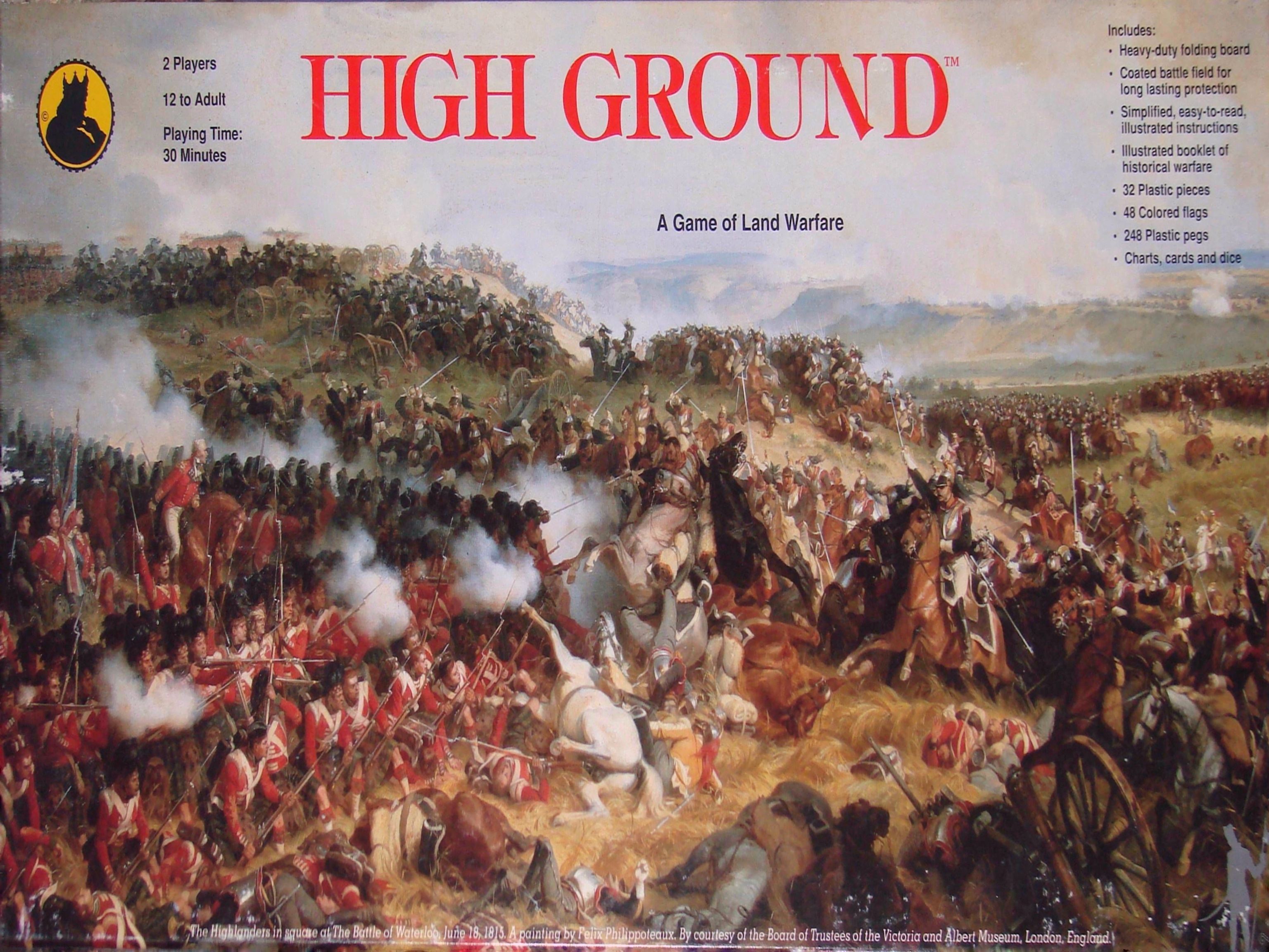 Boîte du jeu High Ground