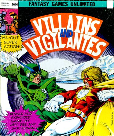 Villains and Vigilantes #2 FN 1987 Stock Image