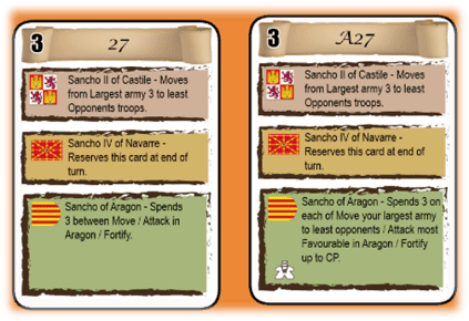 보드 게임: 3명의 산초 전쟁 1065-67