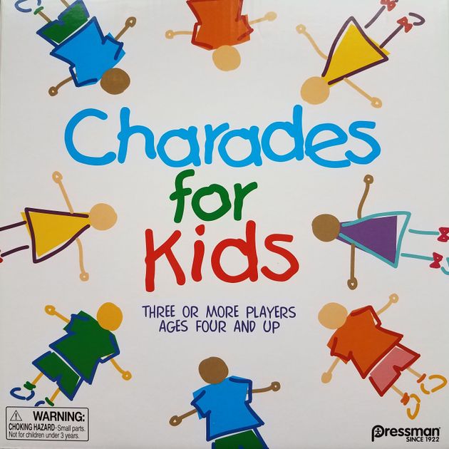 Charades For Kids Board Game Boardgamegeek