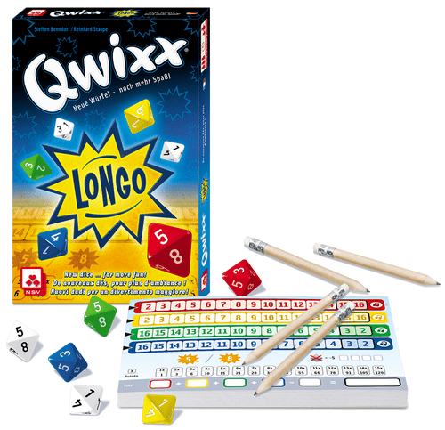 Board Game: Qwixx Longo