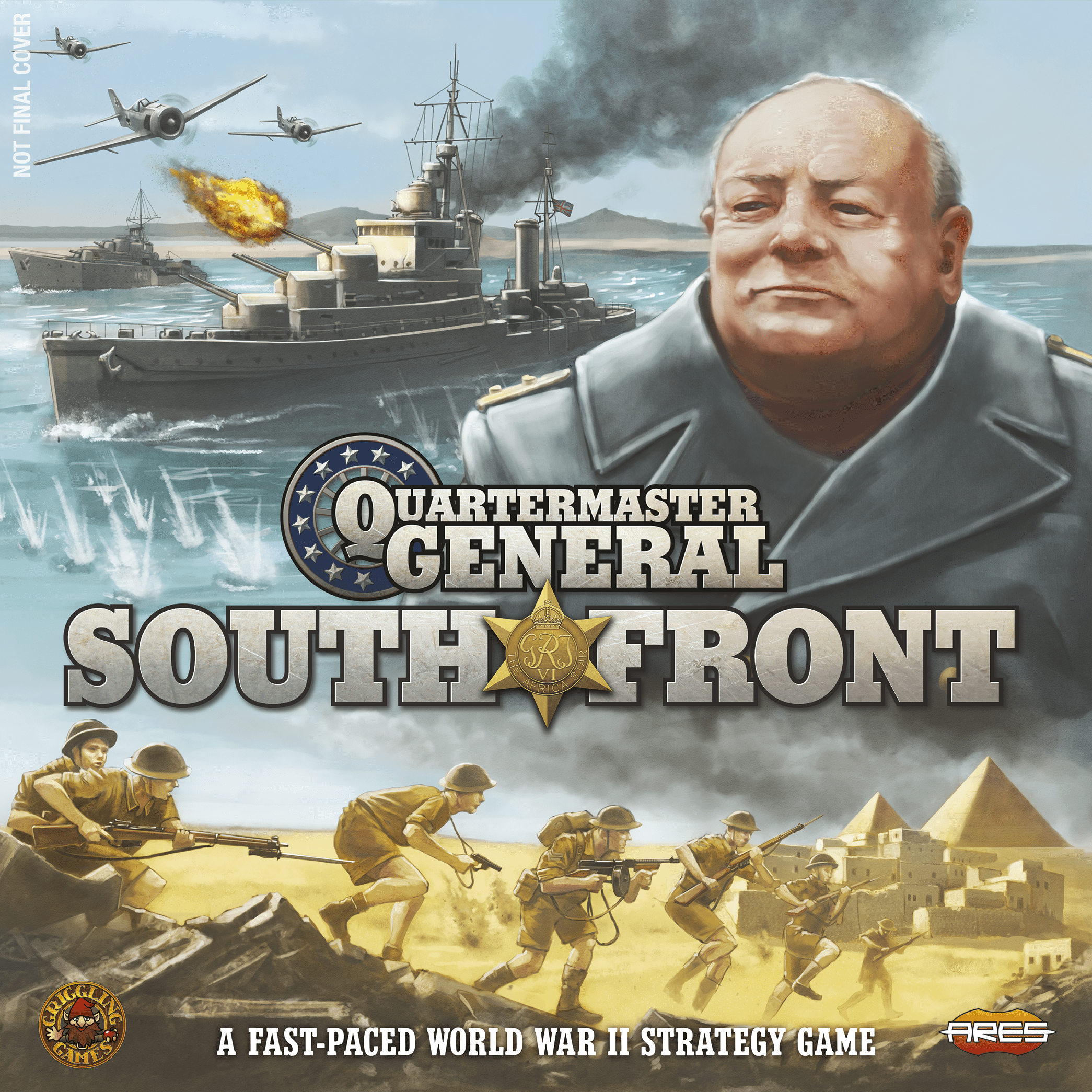Boîte du jeu Quartermaster General: South Front