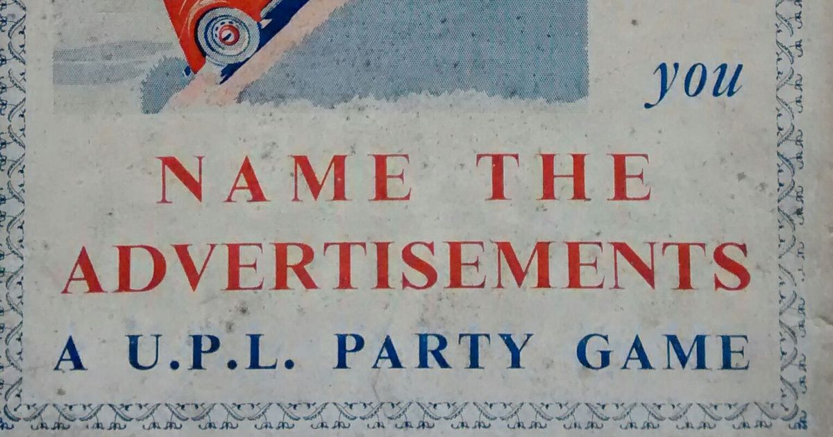 Name the Advertisements Board Game BoardGameGeek