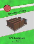 RPG Item: Battlemap: Library