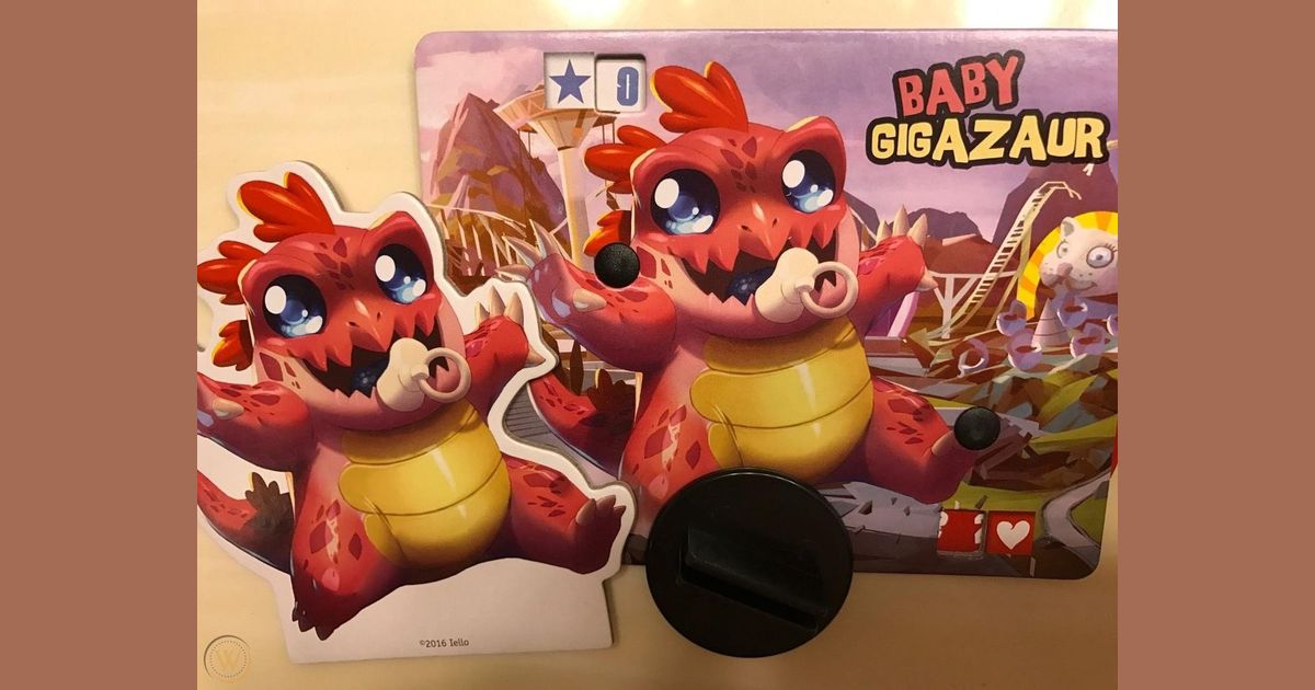 King Of Tokyo King Of New York Baby Gigazaur Promo Character Board Game Accessory Boardgamegeek