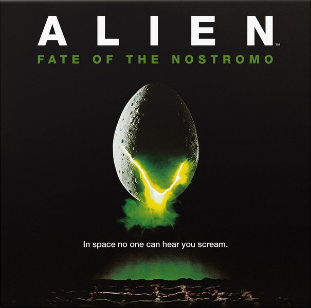ALIEN: Fate of the Nostromo, Ravensburger, 2021 — front cover (image provided by the publisher)