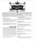 RPG Item: Myth & Magic Rules Expansion Part I
