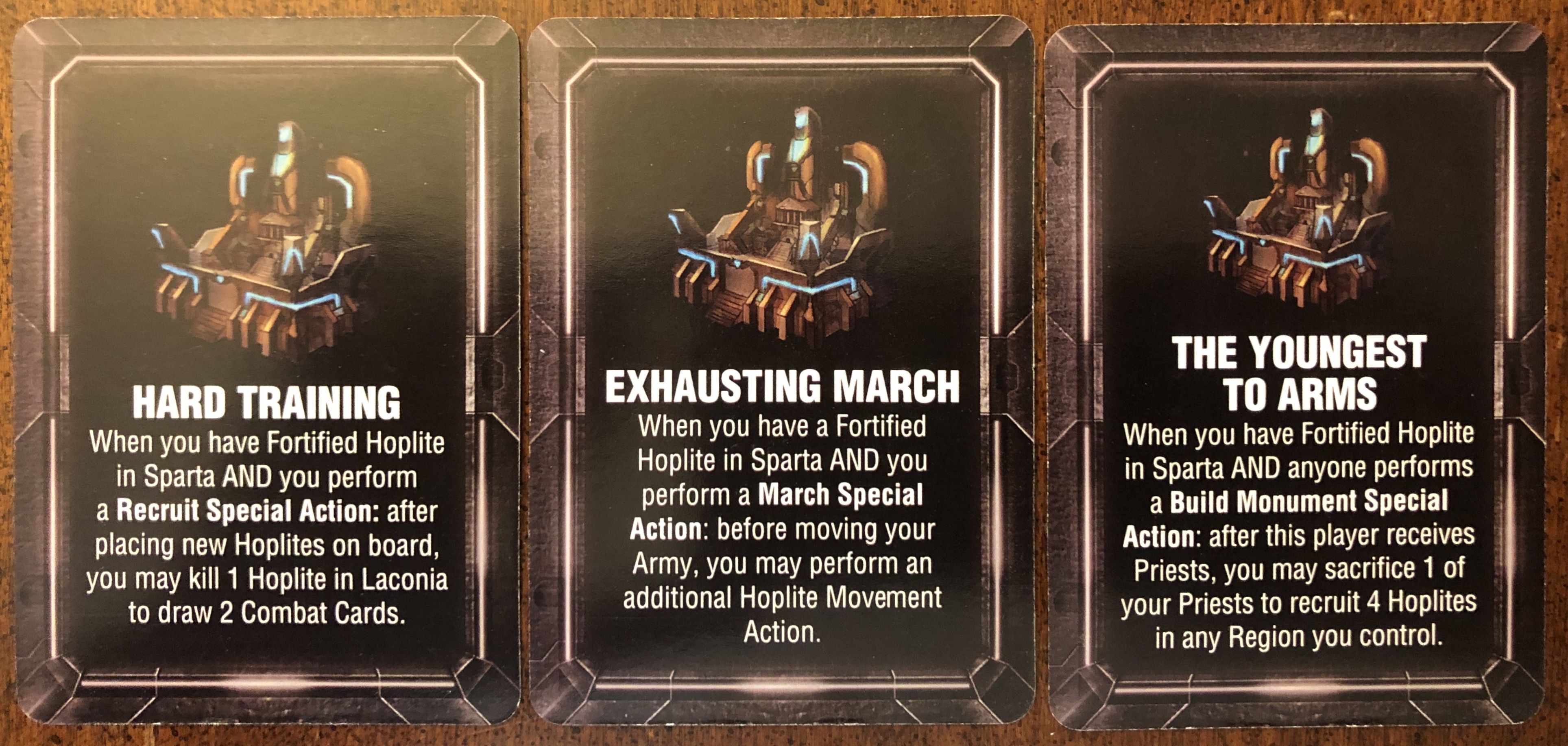 Lords of Hellas: Sparta Cards