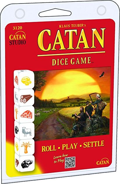 Catan Dice Game container