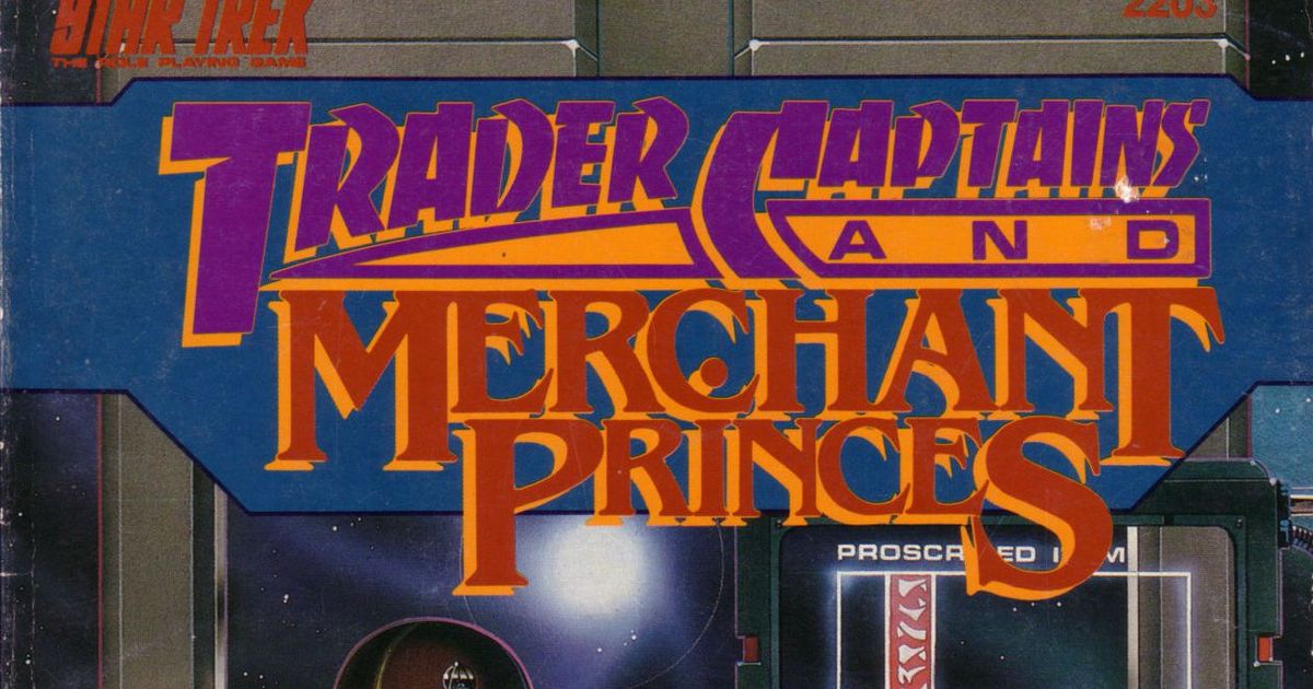 Trader Captains and Merchant Princes (2nd Edition) | RPG Item | RPGGeek