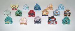 Tiny Epic Kingdoms: Complete Set of Character Meeples (112 pcs)