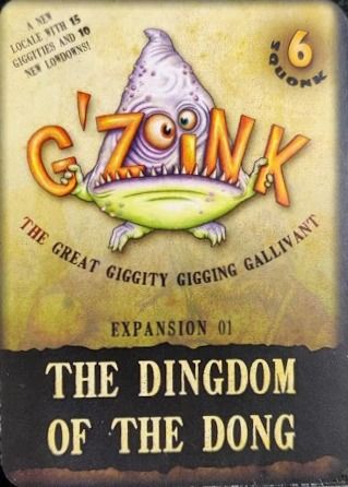 G'Zoink: Expansion 01 – The Dingdom of the Dong cover
