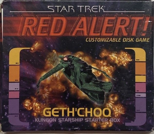 Star Trek Red Alert! I.K.S. Geth'choq Klingon Starship Starter Box