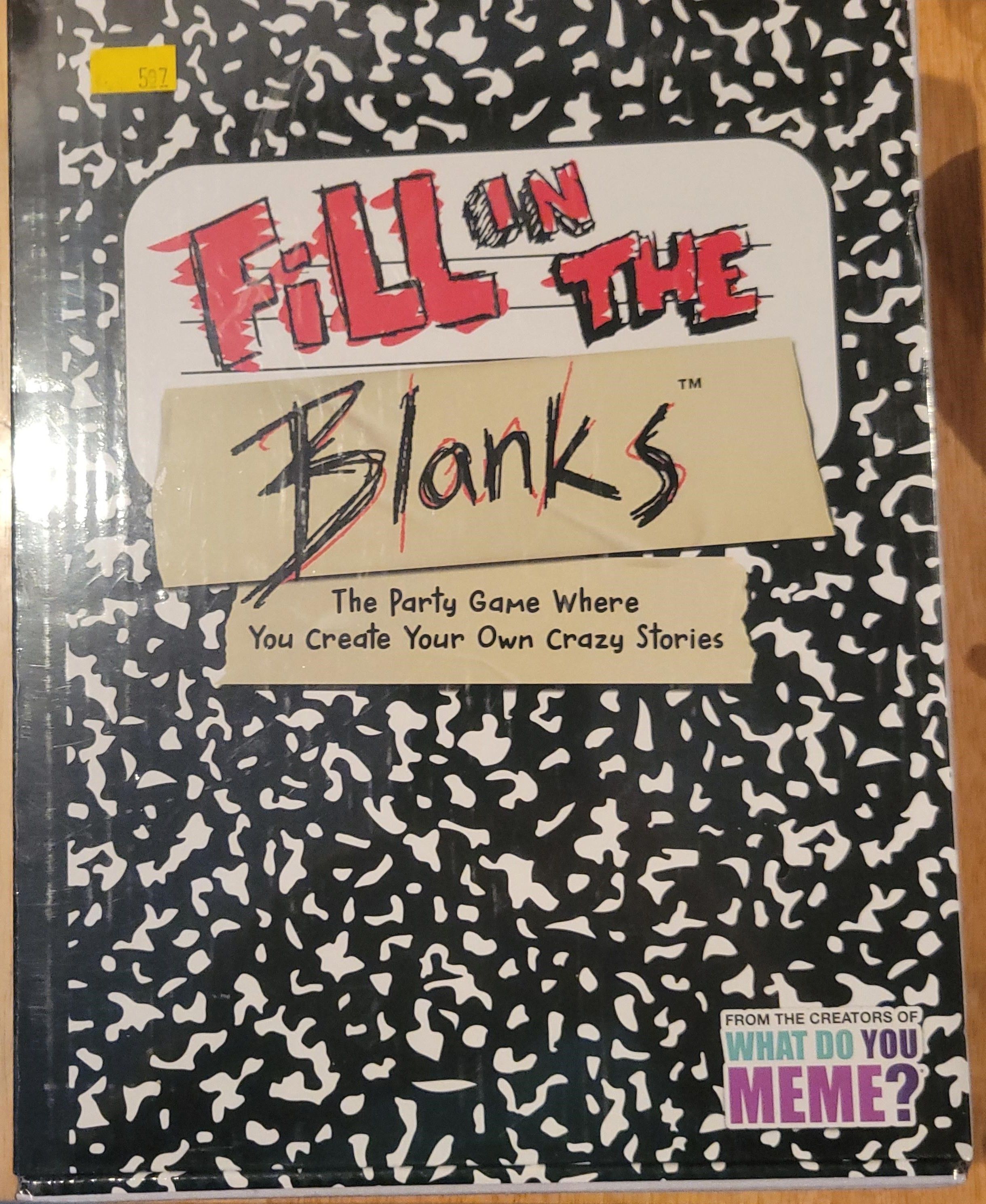Fill in the Blanks