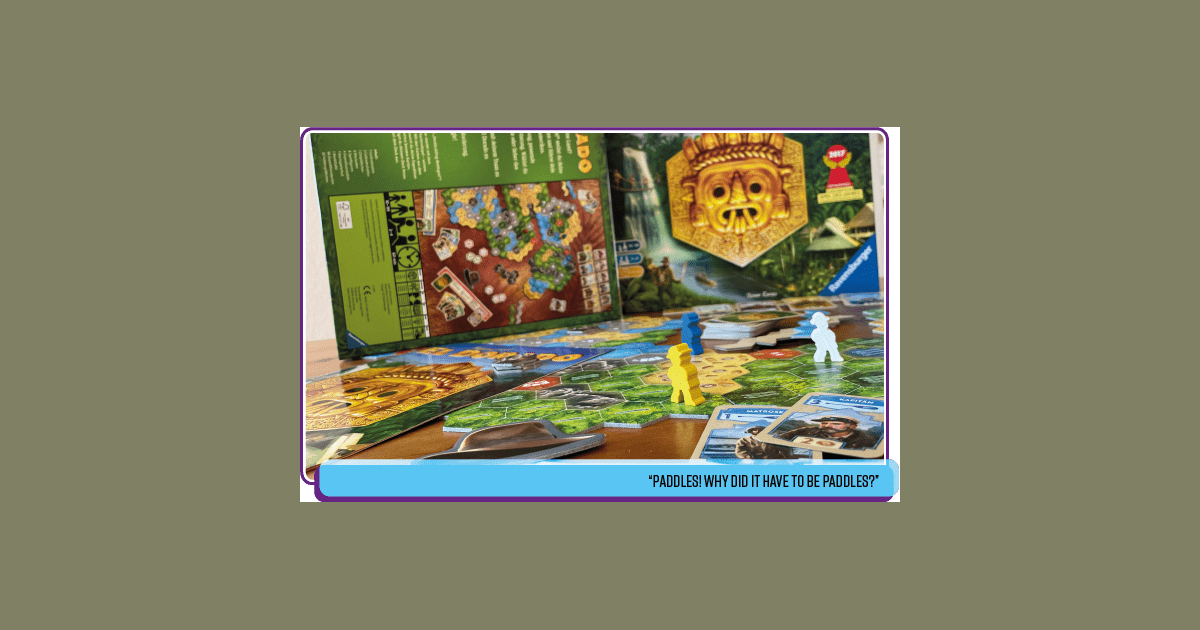 The rules of The Quest for El Dorado in 4 easy steps Boardgaming in 4