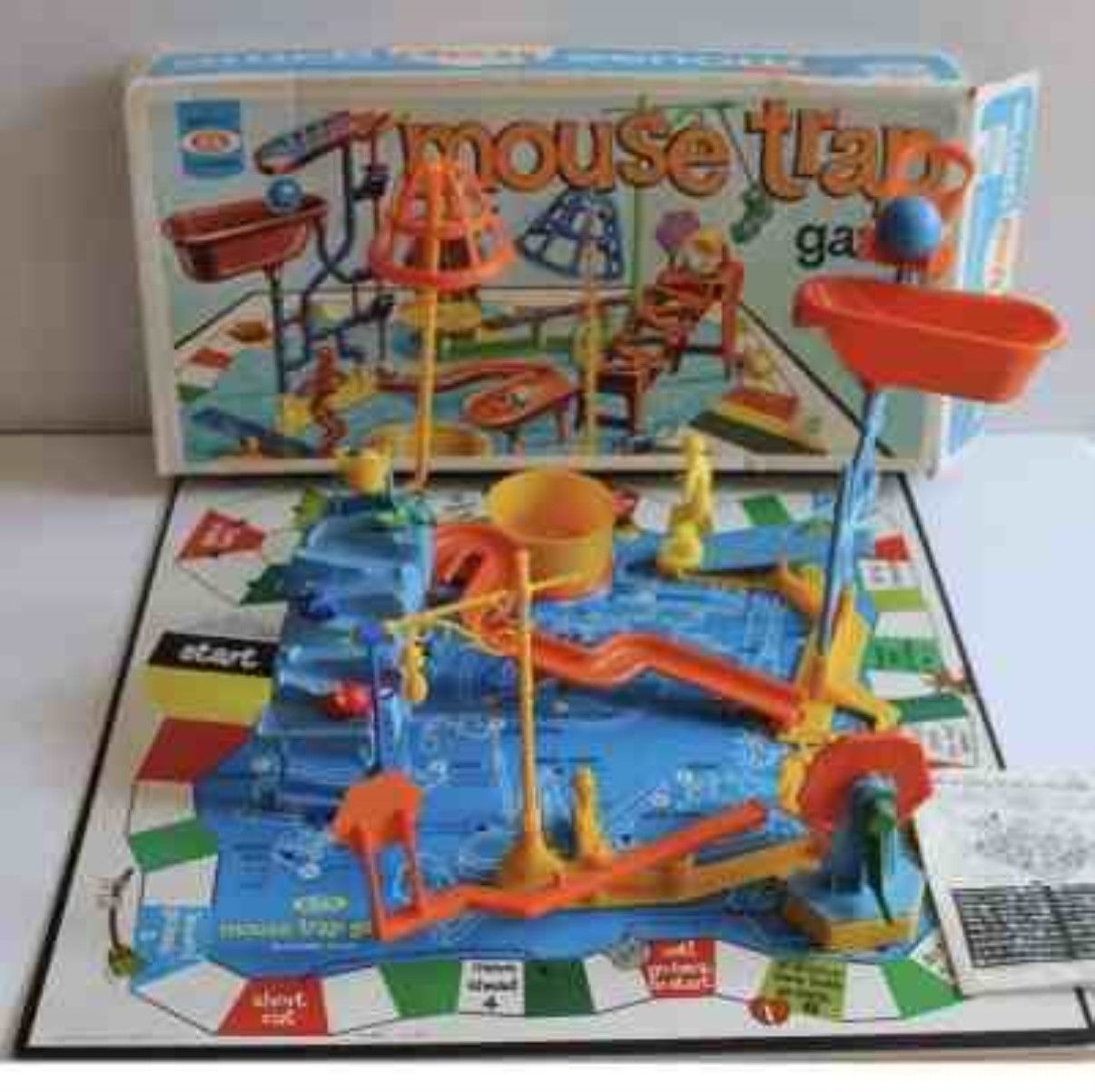 Vintage Mouse Trap Board Game by Ideal 1975 In Box
