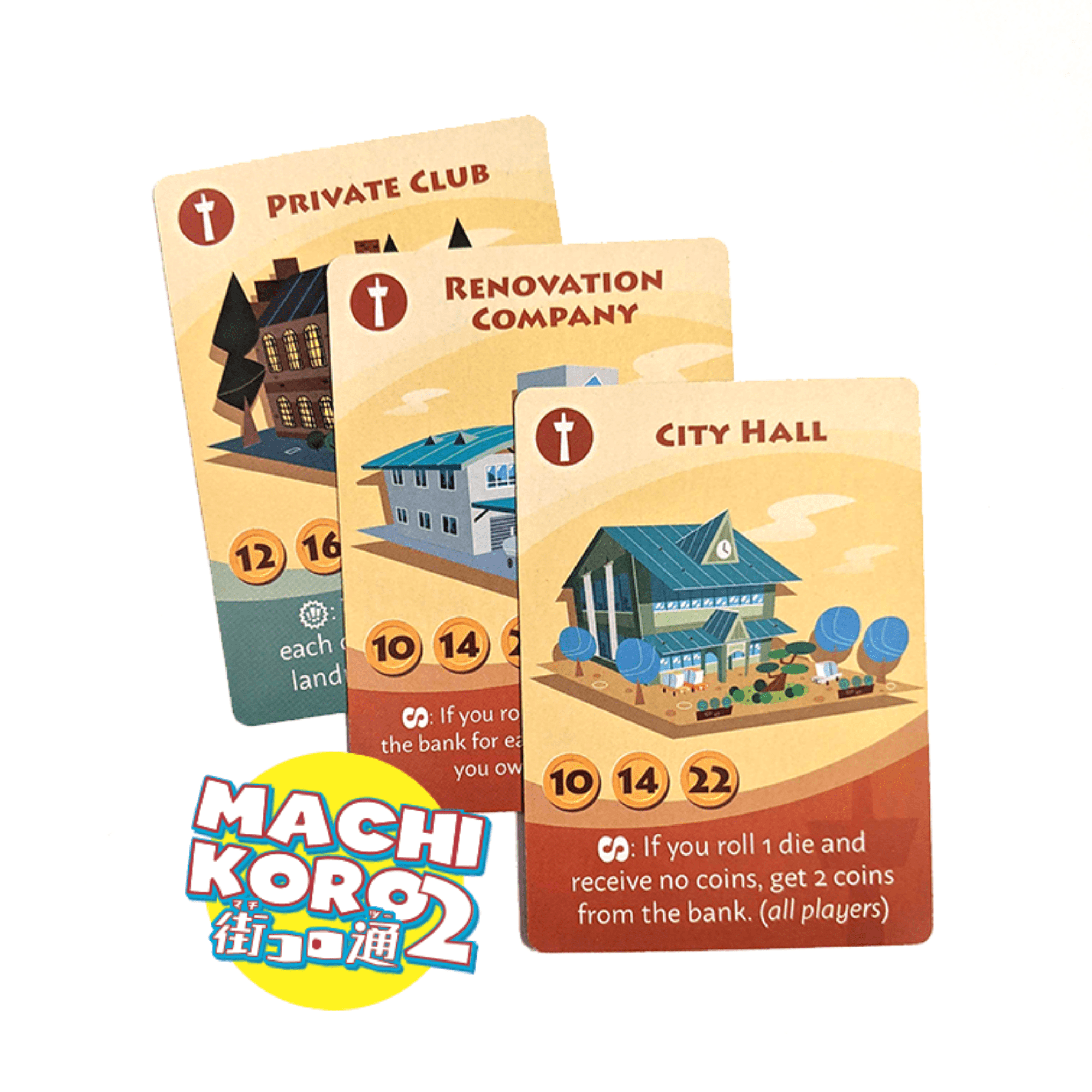 Machi Koro 2: Landmarks Promo Pack