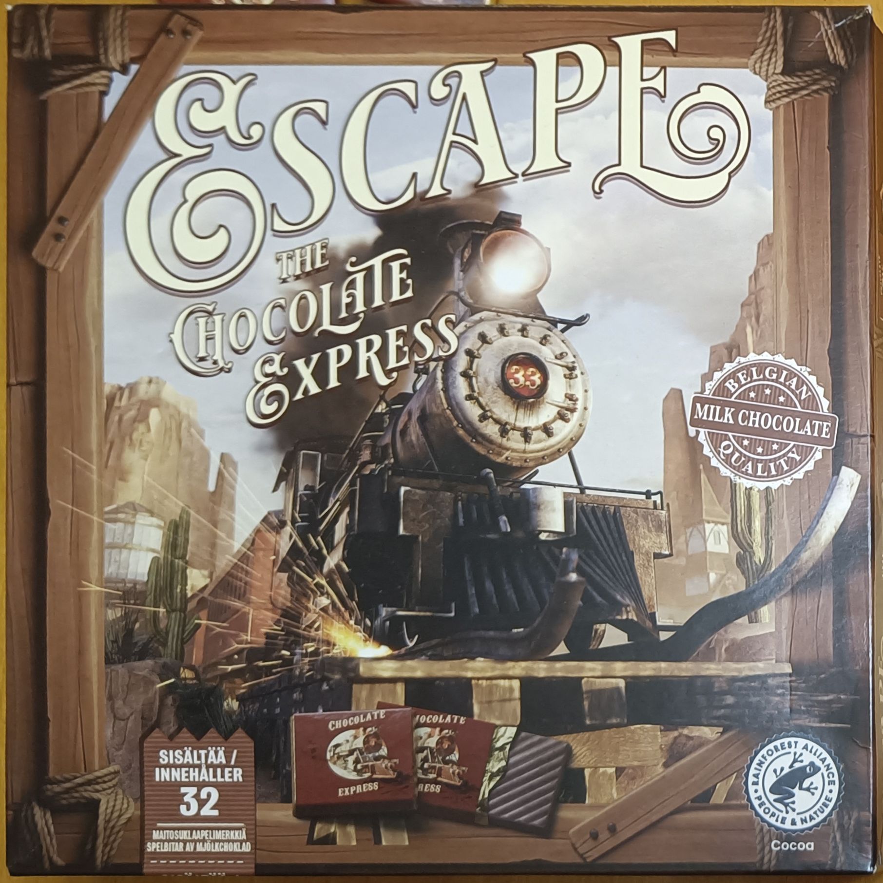 Cover art for Escape the Chocolate Express