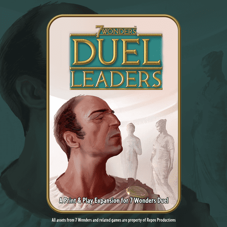 Leaders Fan Expansion For 7 Wonders Duel Board Game Boardgamegeek