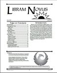 RPG Item: Libram Novus #07