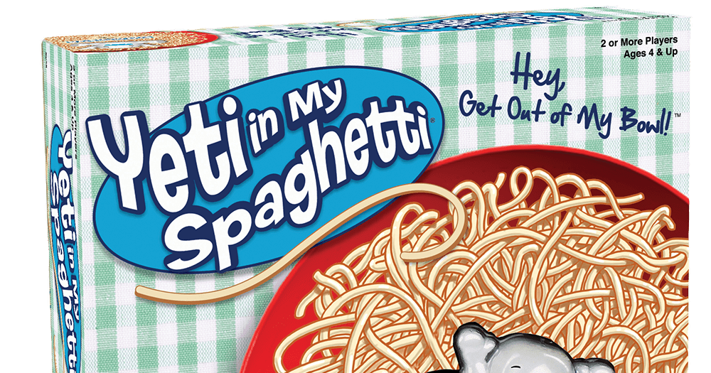 PlayMonster Yeti In My Spaghetti — Silly Children's Game — Hey, Get Out of  my Bowl — Ages 4+ — 2+ Players