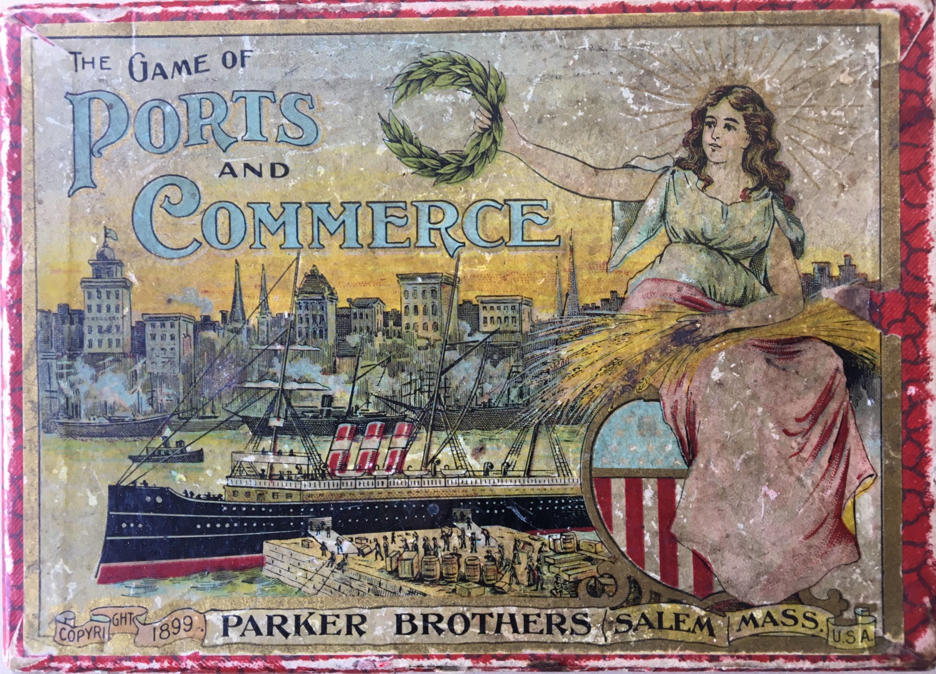The Game of Ports and Commerce