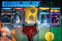 2-player game - central board