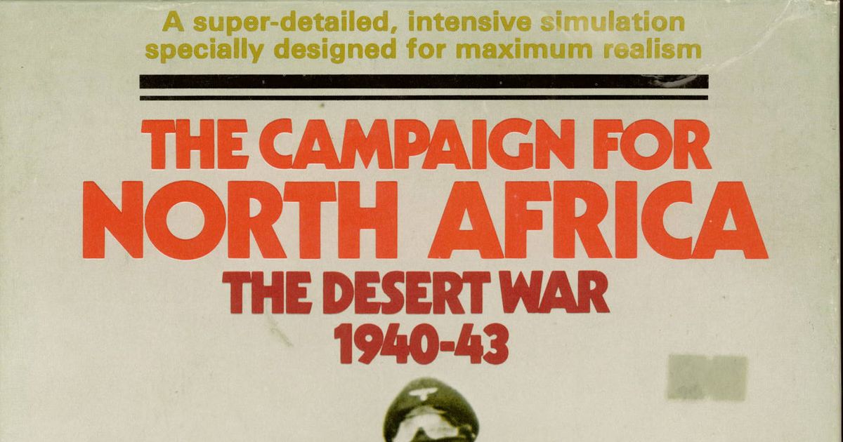 The Campaign for North Africa: The Desert War 1940-43 | Board Game 