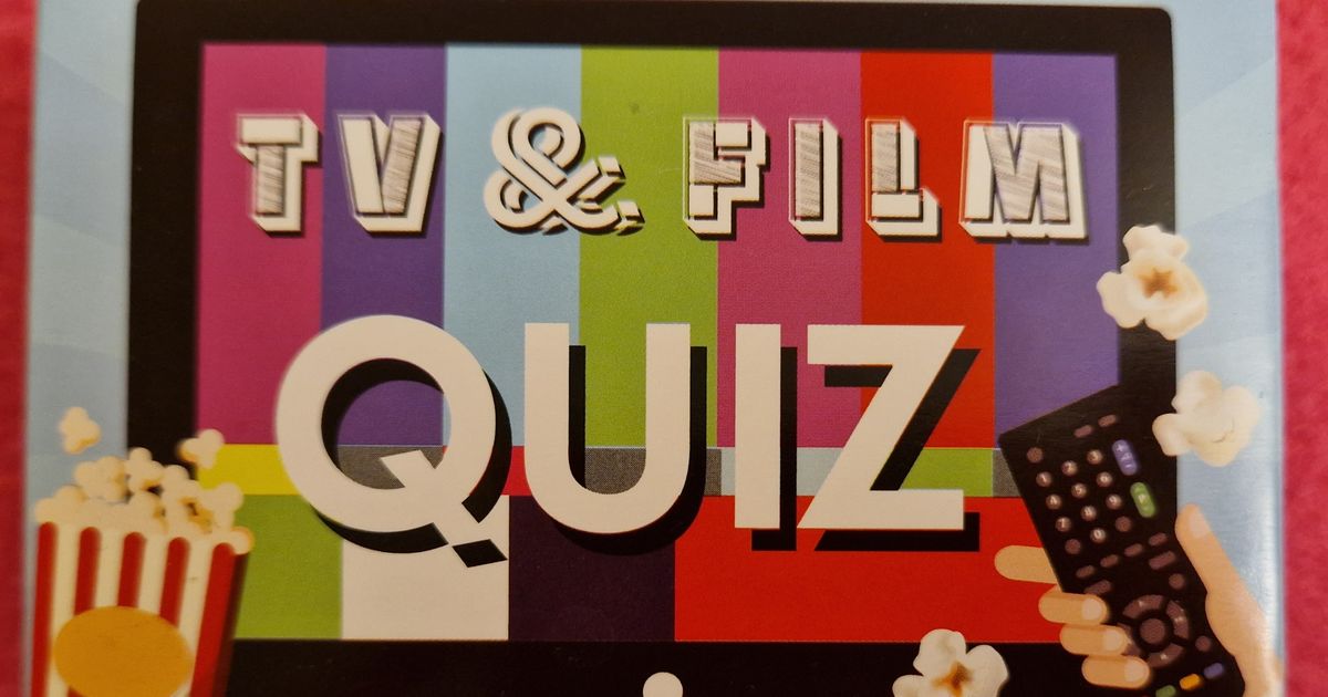 TV & Film Quiz Board Game BoardGameGeek
