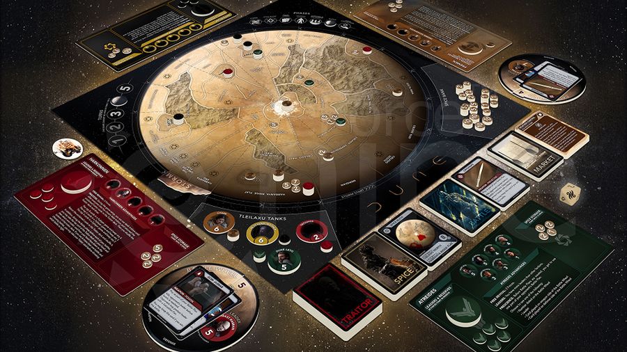 Asset image game Dune: A Game of Conquest and Diplomacy
