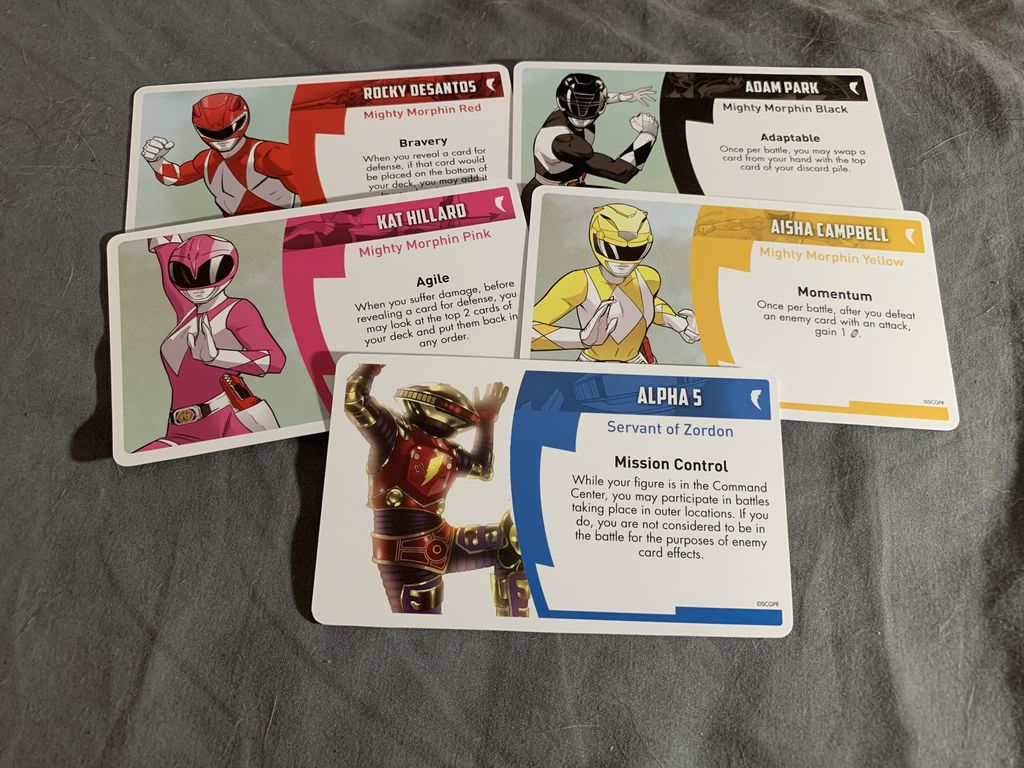 Illustration 10 de Power Rangers: Heroes of the Grid Board Game