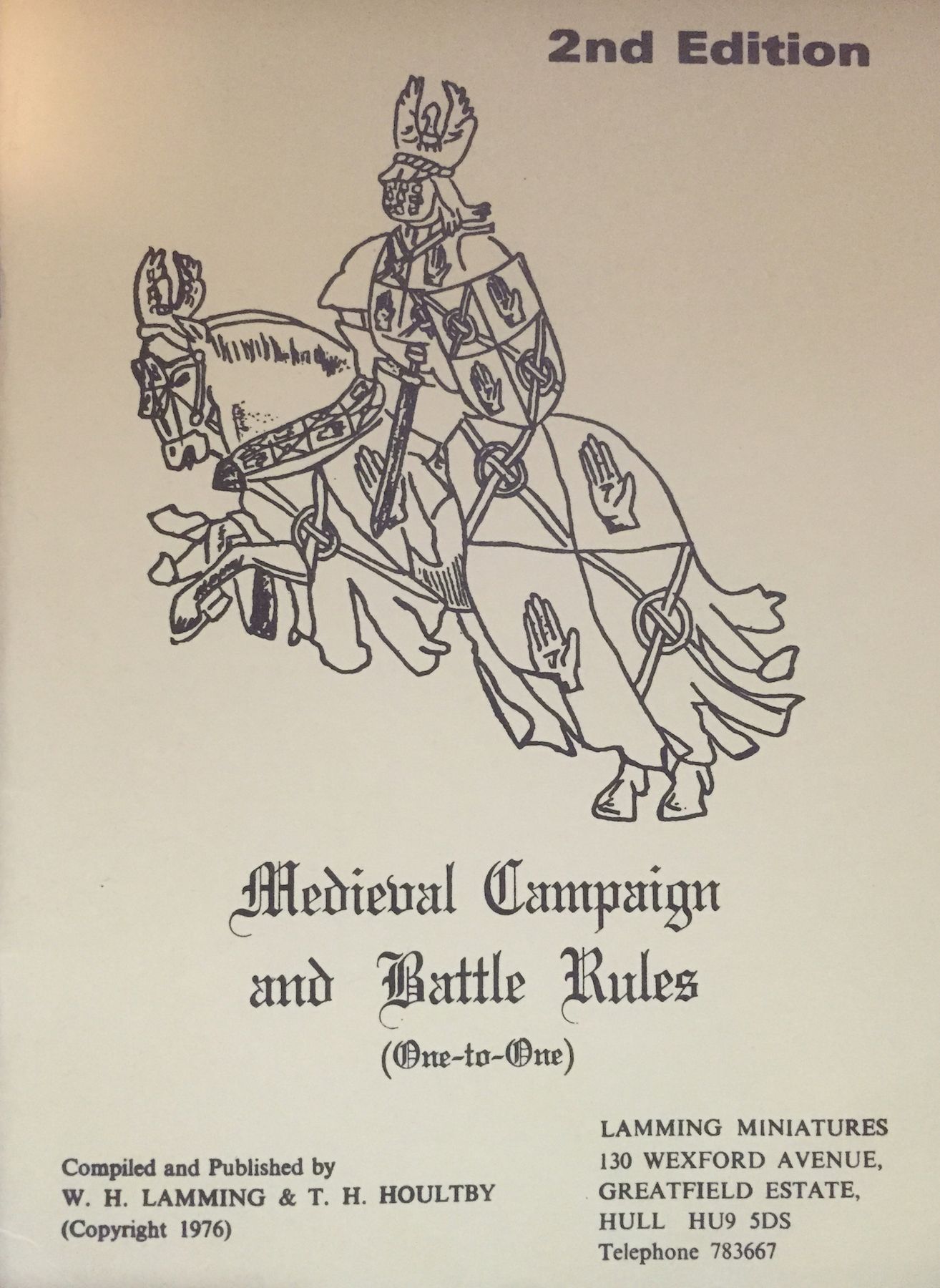 Medieval Campaign and Battle Rules (One-to-One)