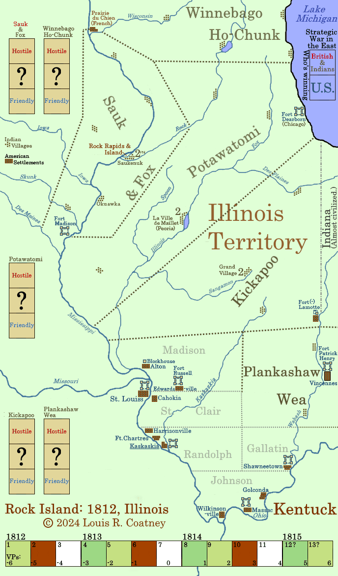 Rock Island: 1812, Illinois