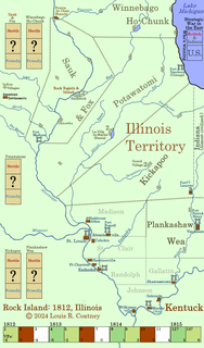 Rock Island: 1812, Illinois