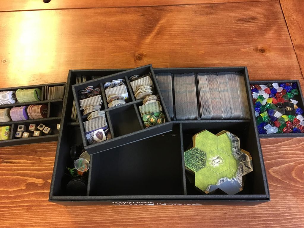 DIY Foamcore Insert WITH MEASUREMENTS! Mage Knight Board Game