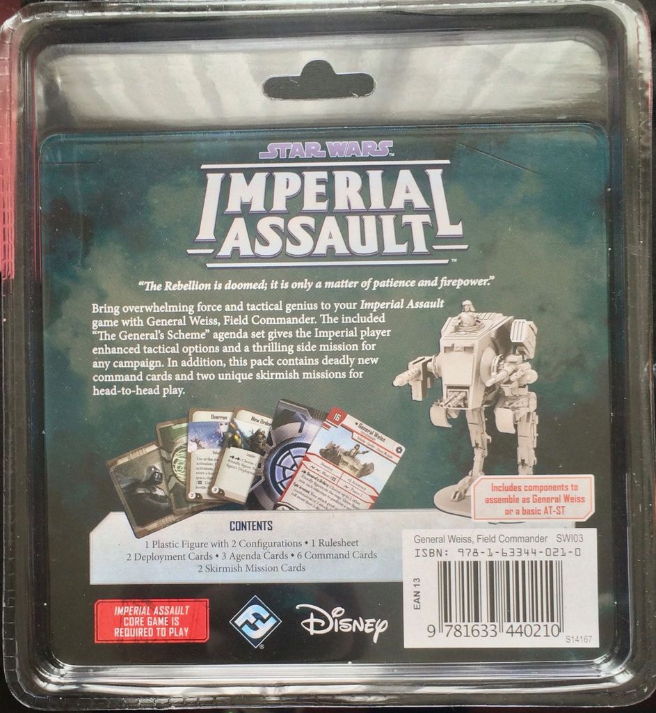 Star Wars Imperial Assault Stormtroopers Villain Expansion Pack SWI14 Sealed 