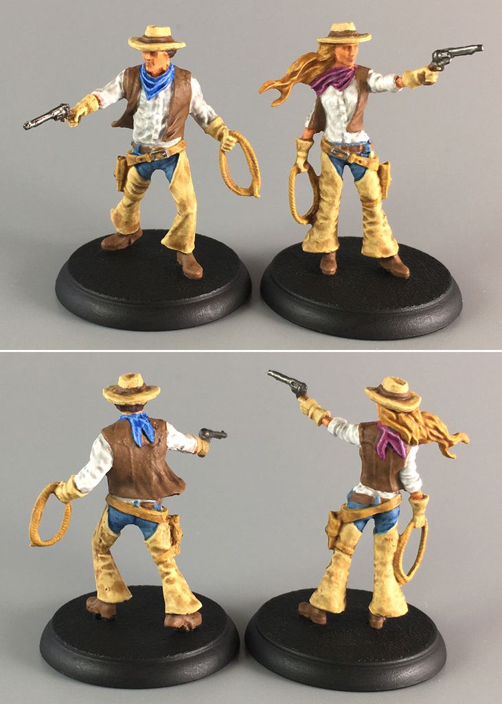Shadows of Brimstone Limited Preview Cowboy Hero Pack 