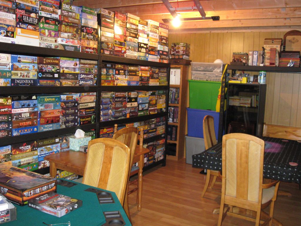 The ULTIMATE game storage solution. Or, 20 steps to making a dream come true. BoardGameGeek