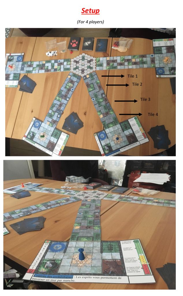 [Prototype] The Cursed Temple Draft & Board Game Need Feedback / Advices BoardGameGeek