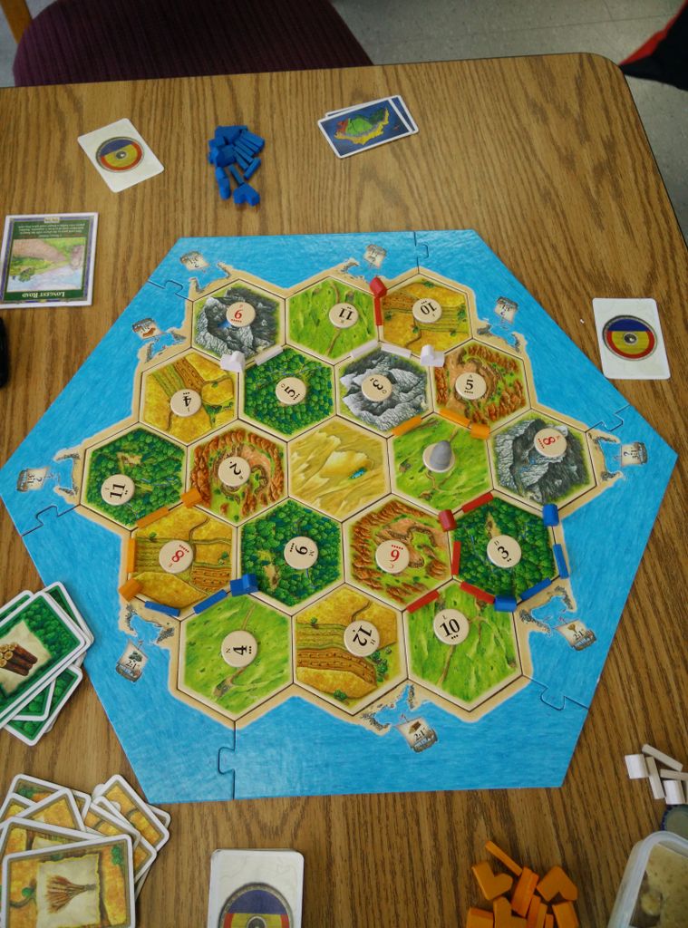 mid game analysis Catan BoardGameGeek