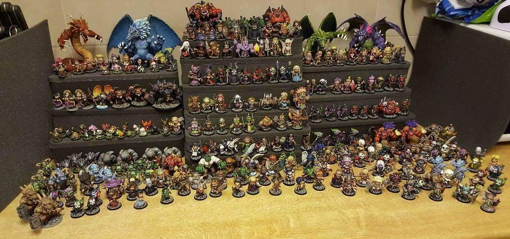 My Entire Painted Arcadia Quest Collection Boardgamegeek