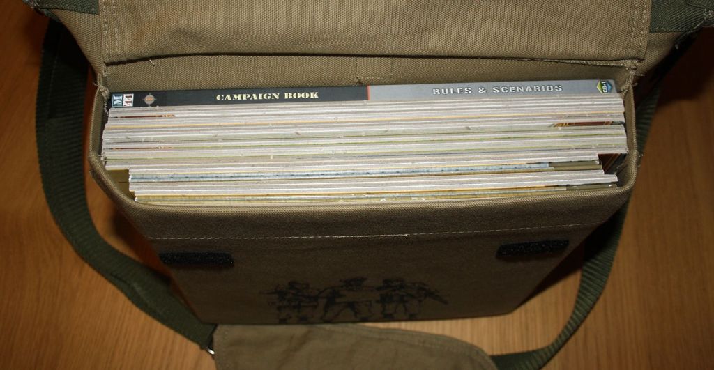 My Memoir'44 storage solution - EVERYTHING in the Campaign Bag? Read on ...