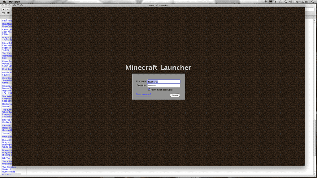 using xbox controler for mac on minecraft