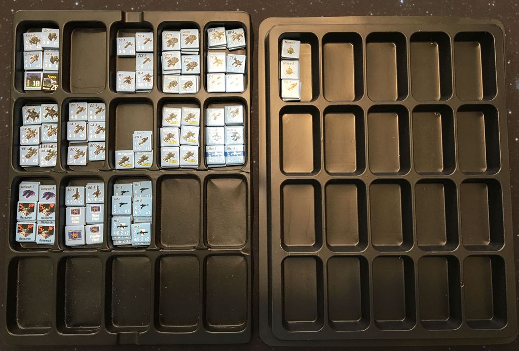 Counter Trays built for larger counters Wargames BoardGameGeek