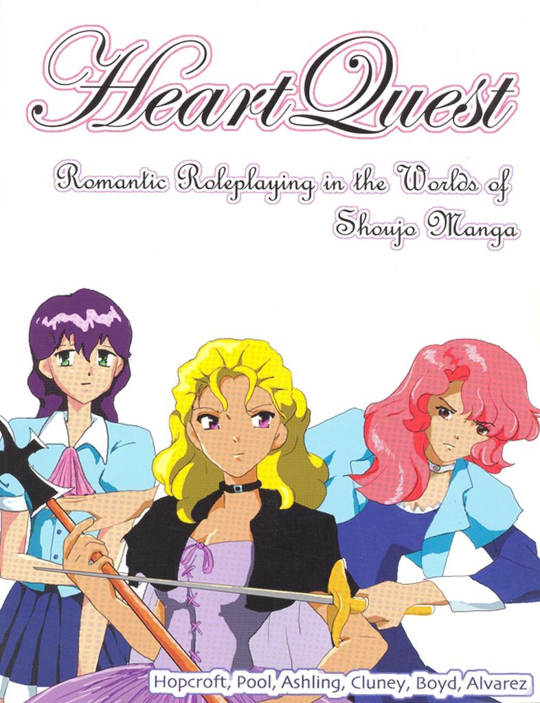 Heartquest Romantic Roleplaying In The Worlds Of Shoujo Manga