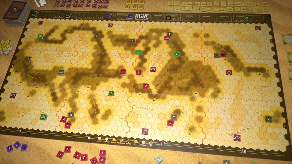 [WIP] DUNE Struggle for Arrakis [2018 wargame pnp contest] [CONTEST