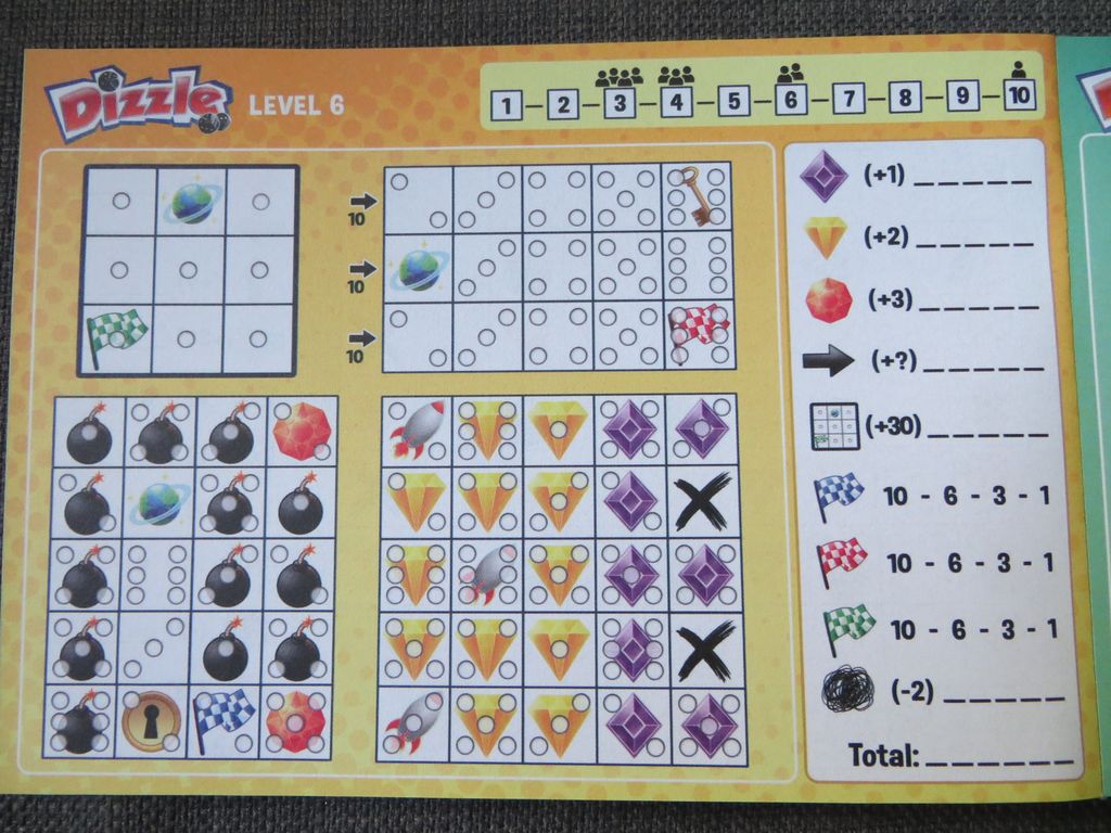 News 2019 Dizzle Levels 5 8 Juegos Roll Write Boardgamegeek