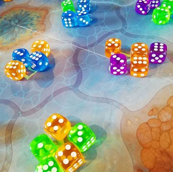 Noctiluca Abstract Strategy Board Game Modern Manufacture
