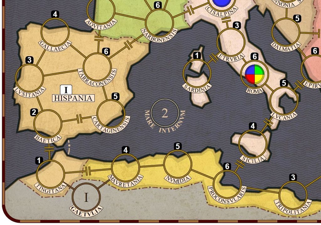 TETRARCHIA un jeu coopérative sur l'Empire Romain en VF