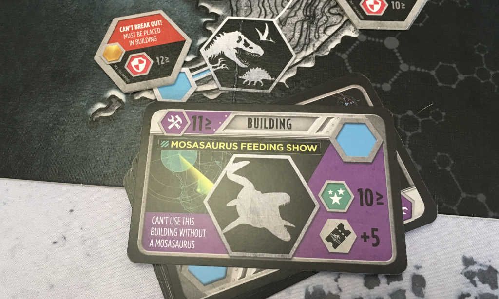 "Jurassic World The Boardgame" solo review Jurassic World The